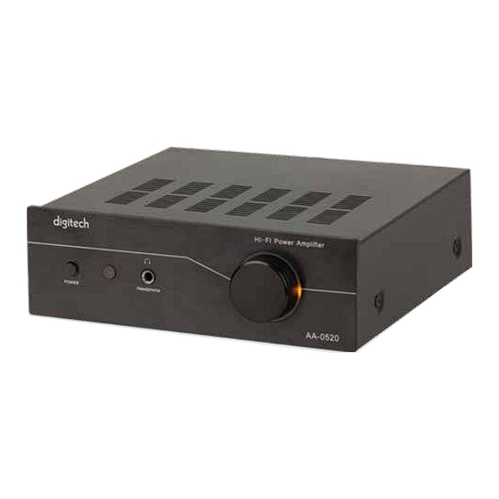 DigiTech AA0520 Instruction Manual