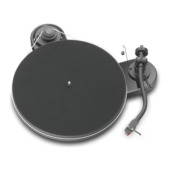 Pro-Ject Audio Systems Pro-Ject RPM 1.3 Genie Instructions For Use Manual