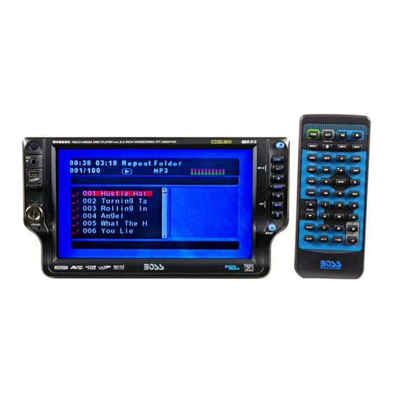 Boss BV8860B User Manual