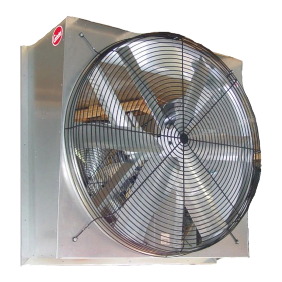 Cumberland MEGA FLOW SLANTWALL FAN Manual