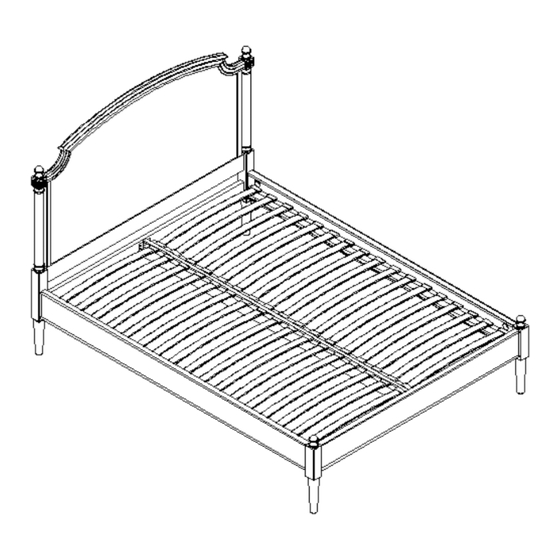 John Lewis Etienne Louis HE bed 150cm bedstead Instruction Leaflet