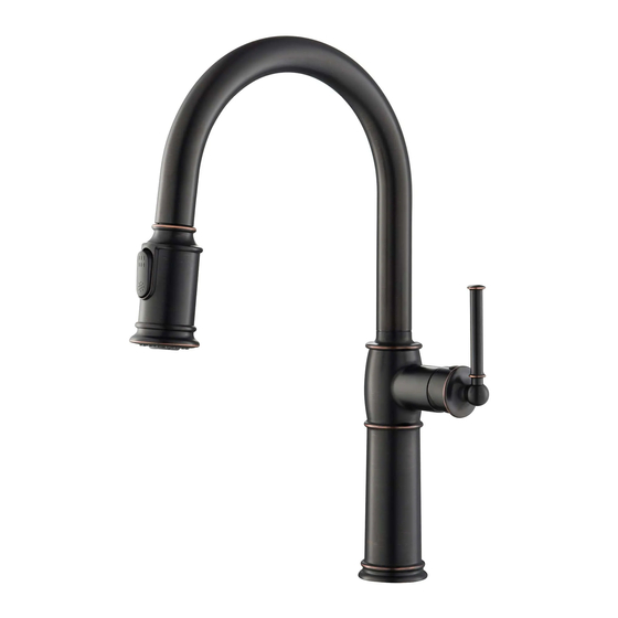 User Manuals: Kraus Sellette  KPF-1682 Pull-Down Faucet