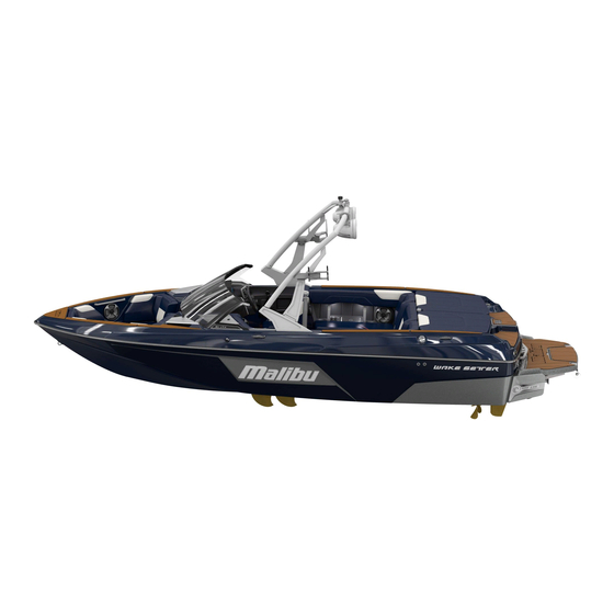 Malibu Boats RESPONSE TXi 2021 Manuals