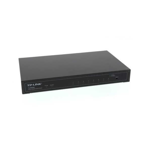 TP-Link JetStream TL-SG2008 Installation Manual