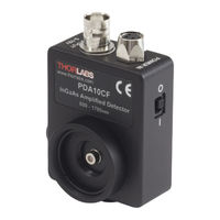 THORLABS PDA10CF-EC User Manual