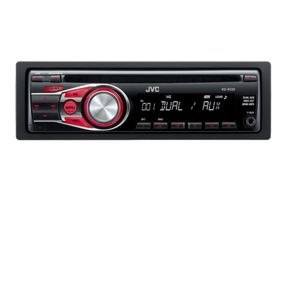 JVC KD-R320 Specifications