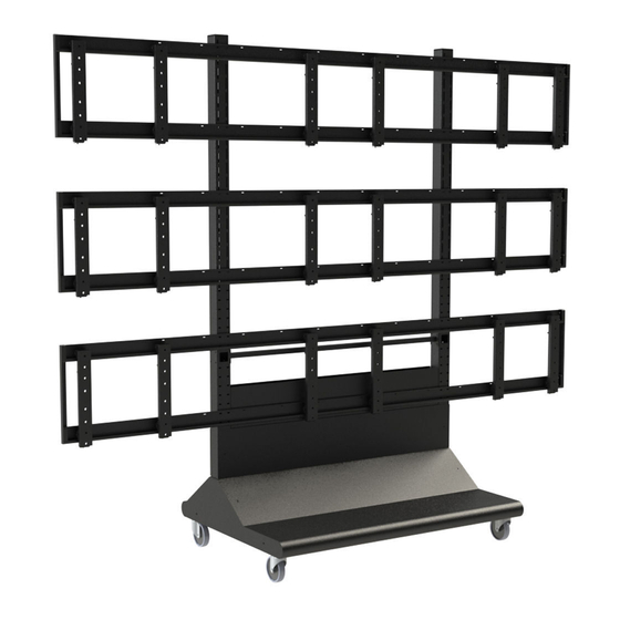 peerless-AV Mobile Videowall Trolley PDVWM 3x3 46 55 L Manuals