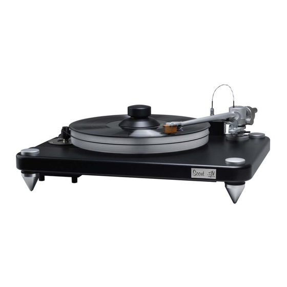 VPI Scout 2 JMW-9T Setup And Instruction Manual