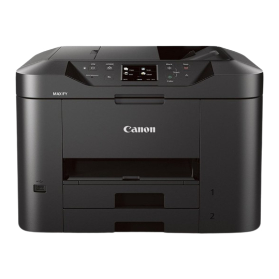 Canon MAXIFY MB2320 Installing