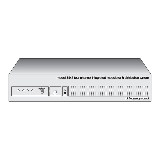 Channel Plus 3425 Installation Manual