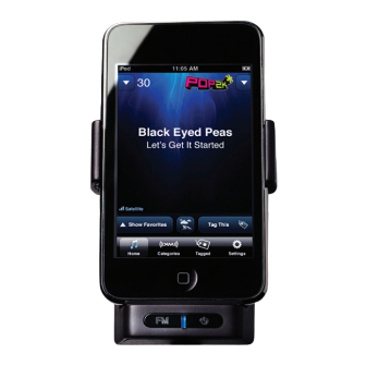 Sirius XM RAdio XM SkyDock Quick Manual