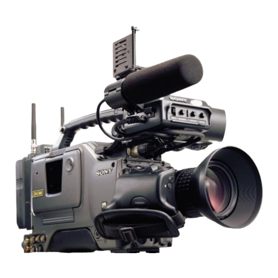 SONY DSR-300 BROCHURE u0026 SPECS Pdf Download | ManualsLib