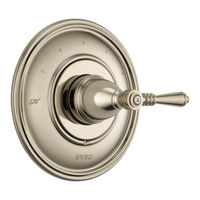 Brizo SENSORI T66T05 Series Manual