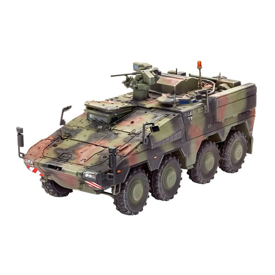 REVELL GTK Boxer FuFz A1 Manual