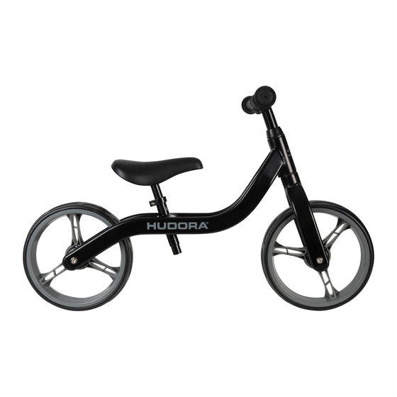 Hudora Ultralight Alu Instructions On Assembly And Use