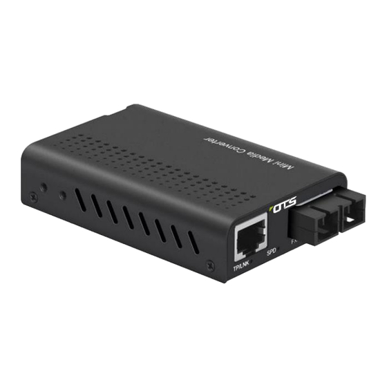 OTS EC1111-X-MINI Series Quick Installation Manual