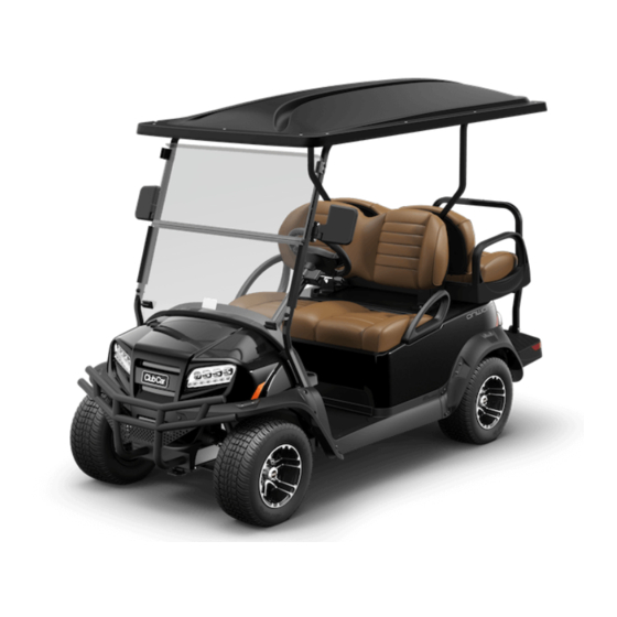Club Car ONWARD 4 PASSENGER GASOLINE Operator's Manual