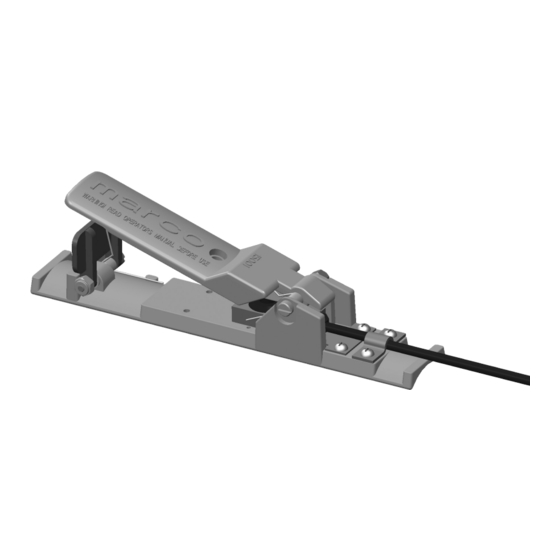 ALLREDI MARCO 151E Operator's Manual