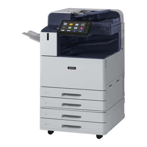 Xerox AltaLink C8130 Manual