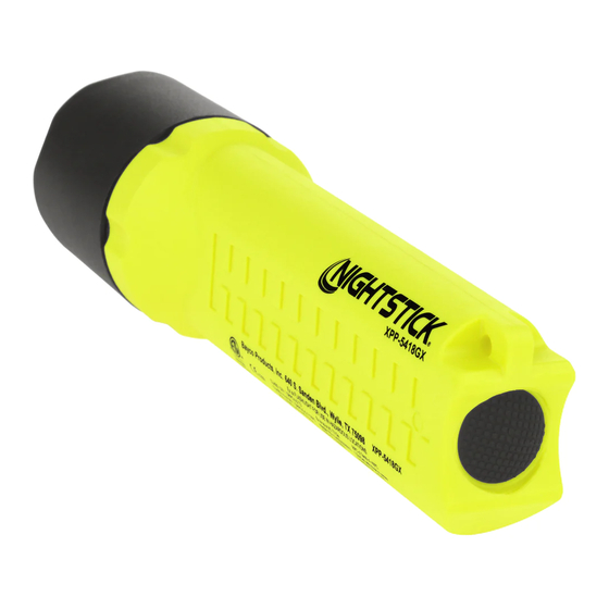 NightStick XPP-5418GX Instruction Manual