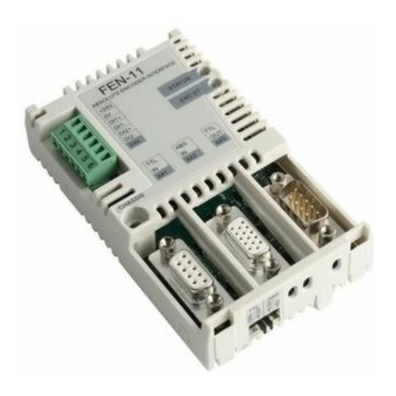 ABB FEN-11 Quick Manual