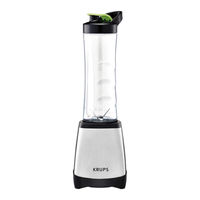 Krups SMOOTHIE TO GO PERFECT MIX 2000 KB204D Series Manual