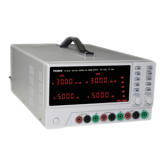Tenma 72-2630 User Manual