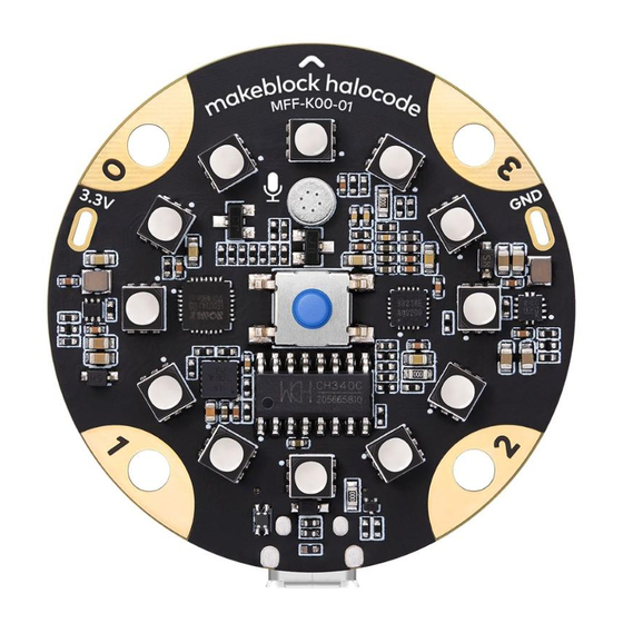 Makeblock HaloCode Sample Project Manual