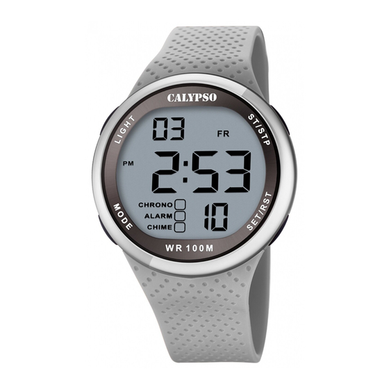 Calypso Watches IKM5785M-H1 Digital Watch Manuals