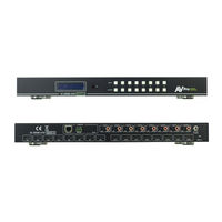 Avproedge AC-MX88-UHD-GEN2 Quick Start Manual