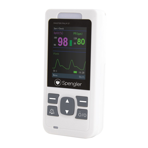 Spengler MASTER PALM 3 NELLCOR COMPATIBLE User Manual