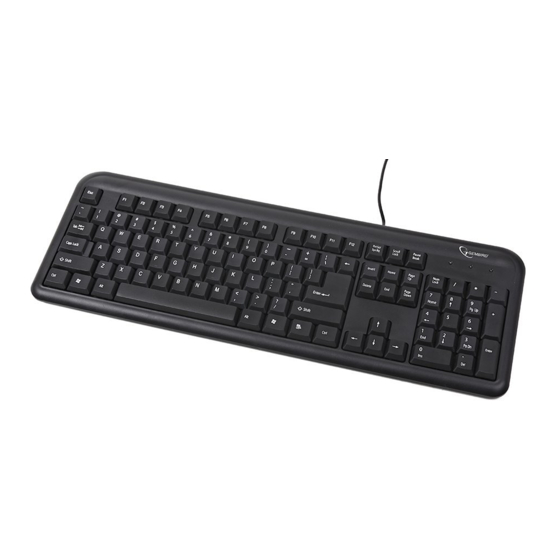 Gembird KB-101 Series User Manual