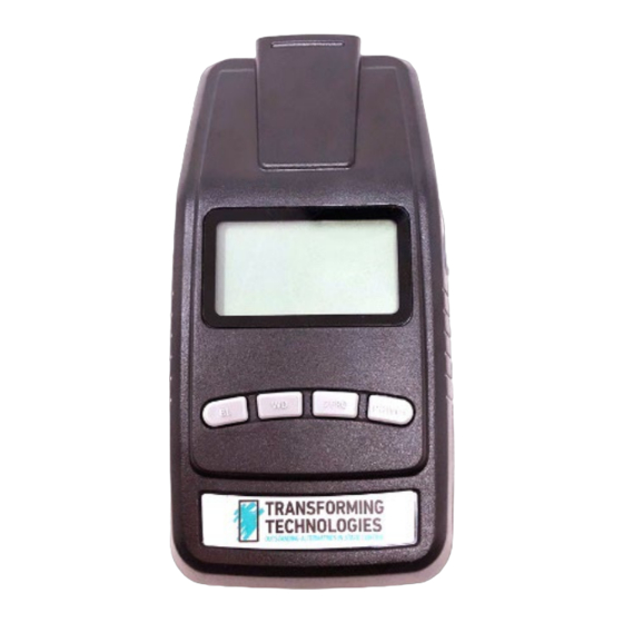 Transforming Technologies OhmMETRICS EFM250 Manual