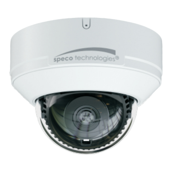 Speco O4VD2 Network Dome Camera Manuals