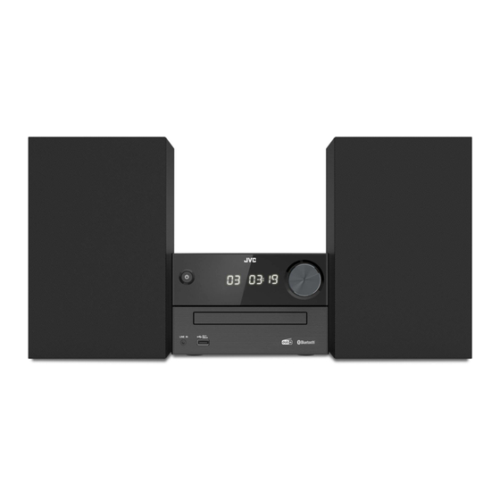 JVC UX-C25DAB Operating Manual