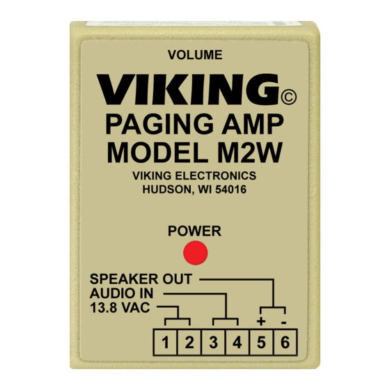 Viking M2W Technical Practice