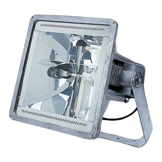 Thorn MUNDIAL 1kW WI E40 HQI-T Series Installation Instructions