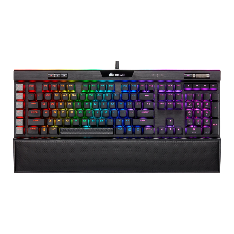 Corsair K95 RGB PLATINUM - Keyboard Manual