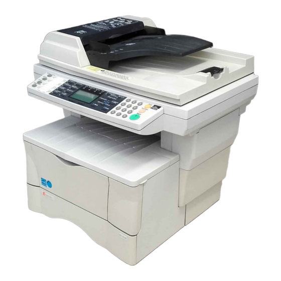 Utax CD 1018 Instruction Handbook Manual