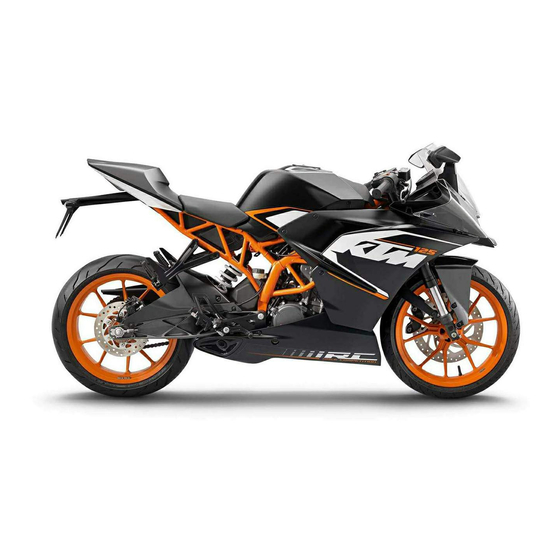 KTM RC 200 Owner's Manual