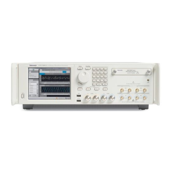Tektronix AWG70001A Technical Reference