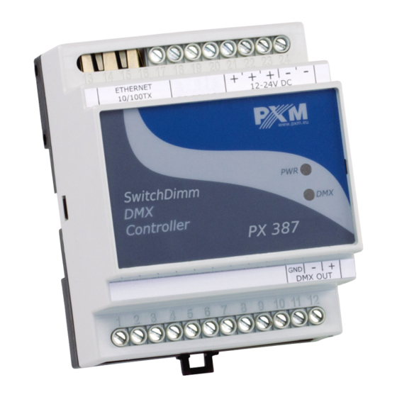 PXM SwitchDimm PX387 Manual
