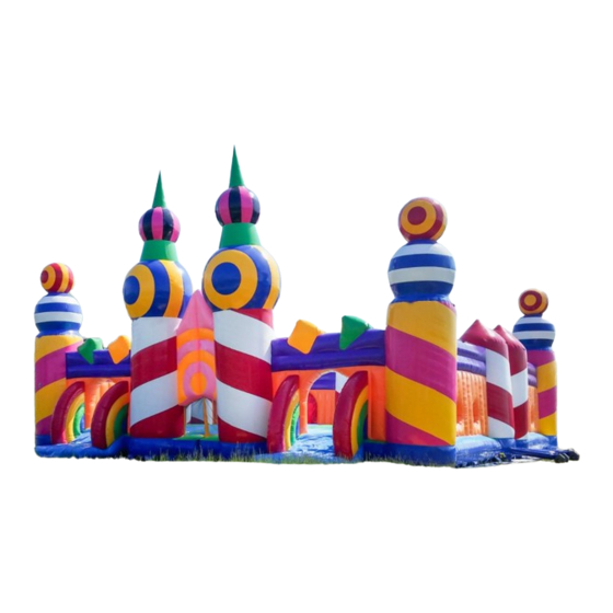 airquee WORLD'S BIGGEST BOUNCY CASTLE Manual