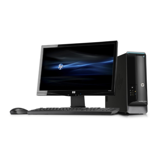 HP Pavilion Slimline s5-1120 Specifications