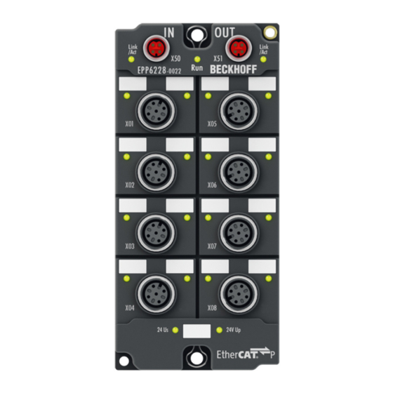 Beckhoff EPP6228-0022 Manual