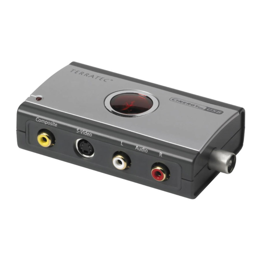 TerraTec CINERGY 400 USB Technical  Details