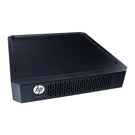 HP PS1810-8G Quick Setup Manual