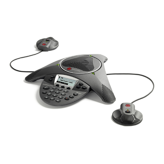 Polycom SoundStation 6000 Quick Reference Manual