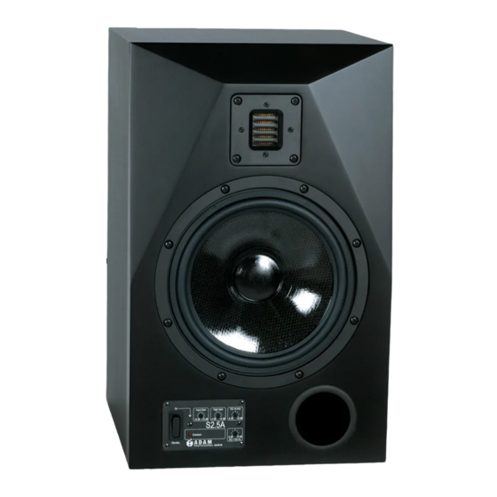 Adam S2.5A User Manual