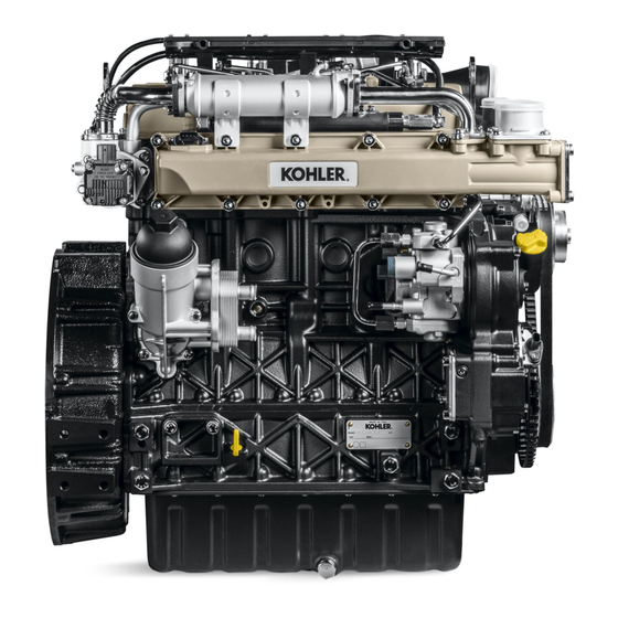 Kohler KDI-1903TCR Owner's Manual